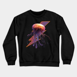 Electric Jellyfish Crewneck Sweatshirt